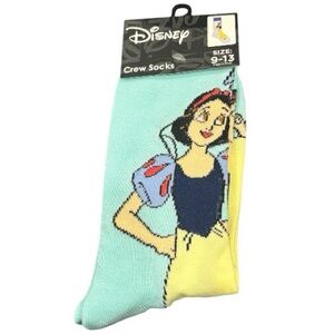 Disney Snow White Crew Socks NEW